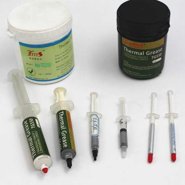 8.5 W/mk Thermally Conductive Silicone Grease Thermal Paste Grease Thermal Compound 4g 5g