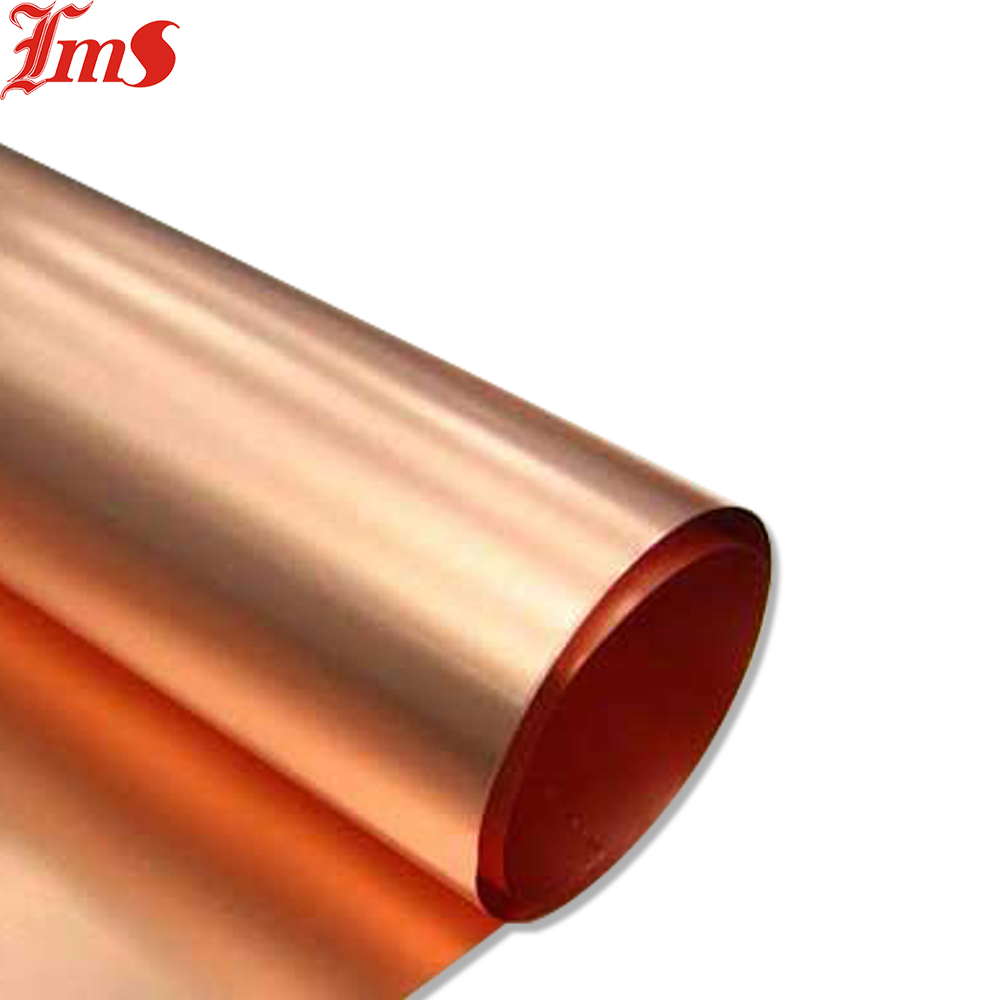 Thin Copper Foil For Lithium Batteries with Back Adhesive Conductive Cupper Strip Roll