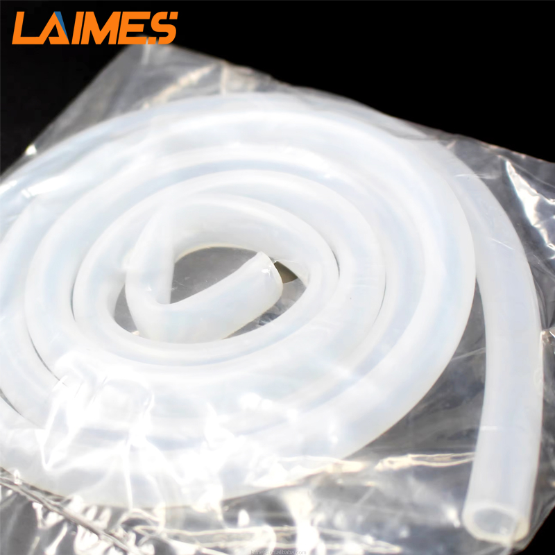 4 mm 6 mm Clear Silicone Extruder Tube 1.8 mm Custom Silicone Tube 10 mm 5 mm Silicone Tubing