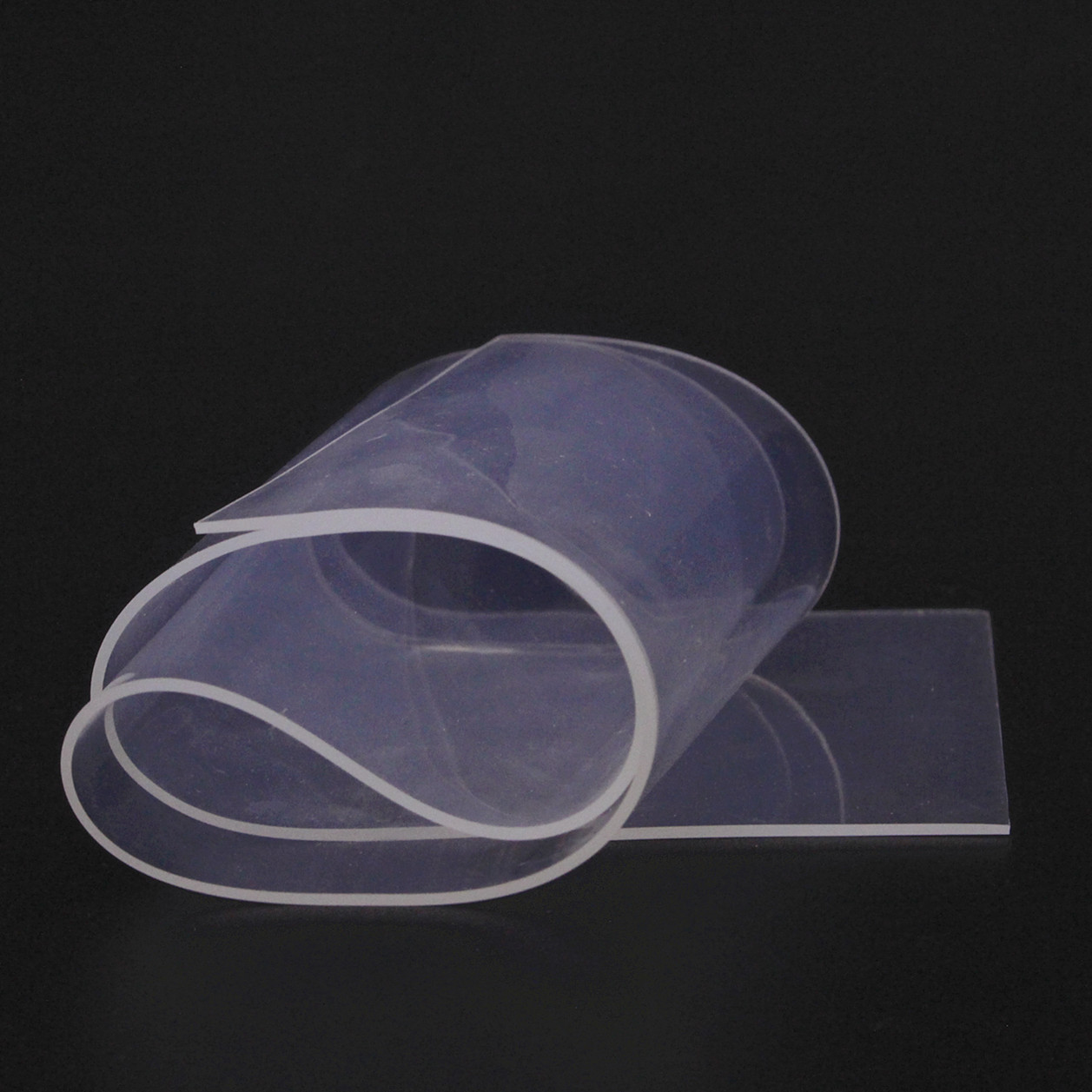 Non-toxic Transparent Silicone Rubber Sheet with adhesive