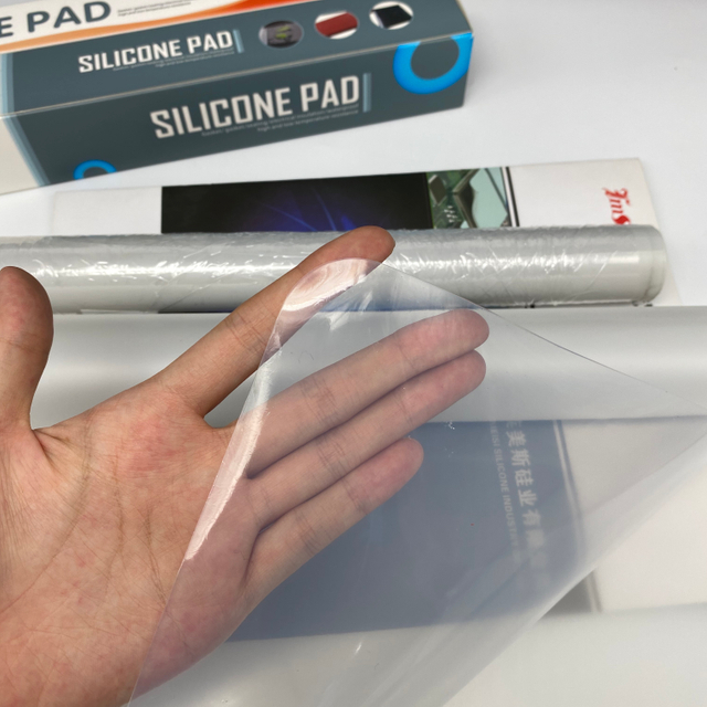 1.5mm High Temp Transparent Silicone Rubber Sheet