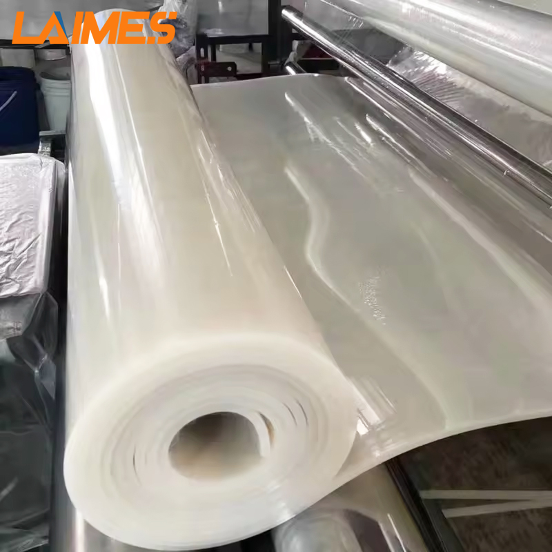 White Transparent Silicone Sheet High Temperature Silicone Rubber Sheets For Industrial Machine