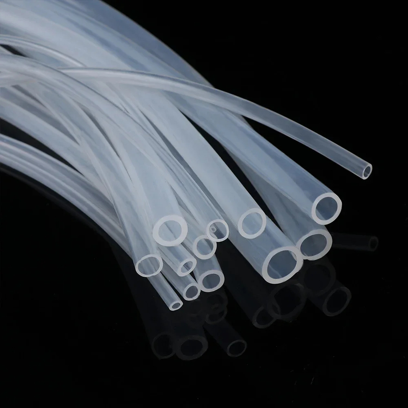Safe for Food Contact + Wide Application Silicone Pipe High Tensile Strength Silicone Tubing For Dairy Production