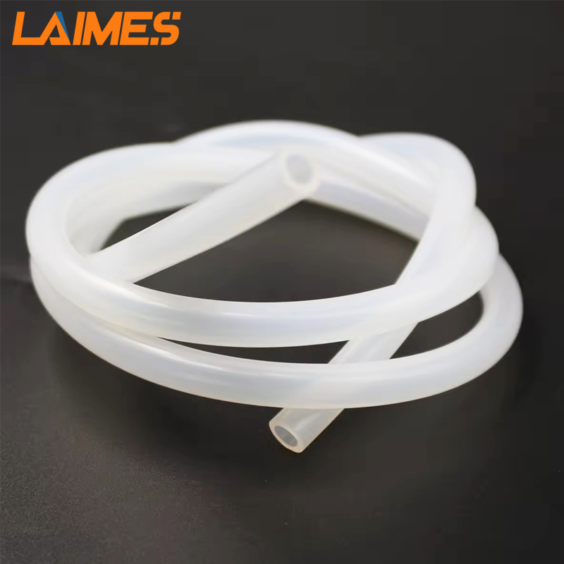 Customized Flexible Silicone Rubber Tube For Drinking Water Equipment Industrial Food Grade Extruded