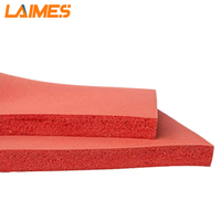 High Temperature Resistant Foam Silicone Sheet Silicone Sponge Rubber Plate Heat Insulating Gasket