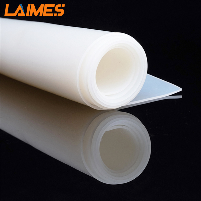 0.1mm-1mm Thickness Transparent White Food Grade Silicone Products High Temperature Silicone Rubber Sheet