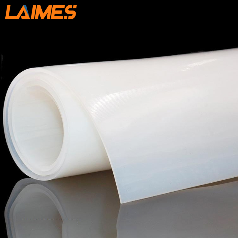 0.1mm-1mm Thickness Transparent White Food Grade Silicone Products High Temperature Silicone Rubber Sheet