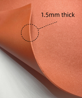 Reliable Silicone Foam Sheet Weather Resistant Sponge Material 1.5mm x 325x950mm for Outdoor Applications