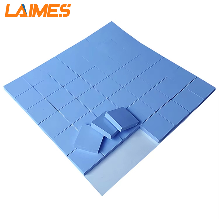 Factory 12.8w 15w 16w 18w 21w Factory Thermal Pad 0.5mm 0.75mm 1.0mm 1.25mm Graphics Card Gaming Computer Cooling Silicone Pads