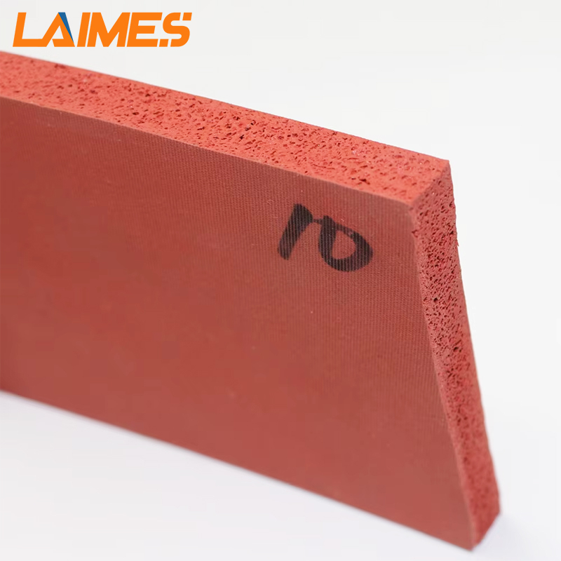 Custom Size High-temperature Flexible Flame Retardant Anti-slip Silicone Insulation Silicone Foam Sheet Moulding Seals