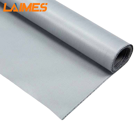 Factory Machine Industrial Double Side E-glass Silicone Coated Fiberglass Fabric