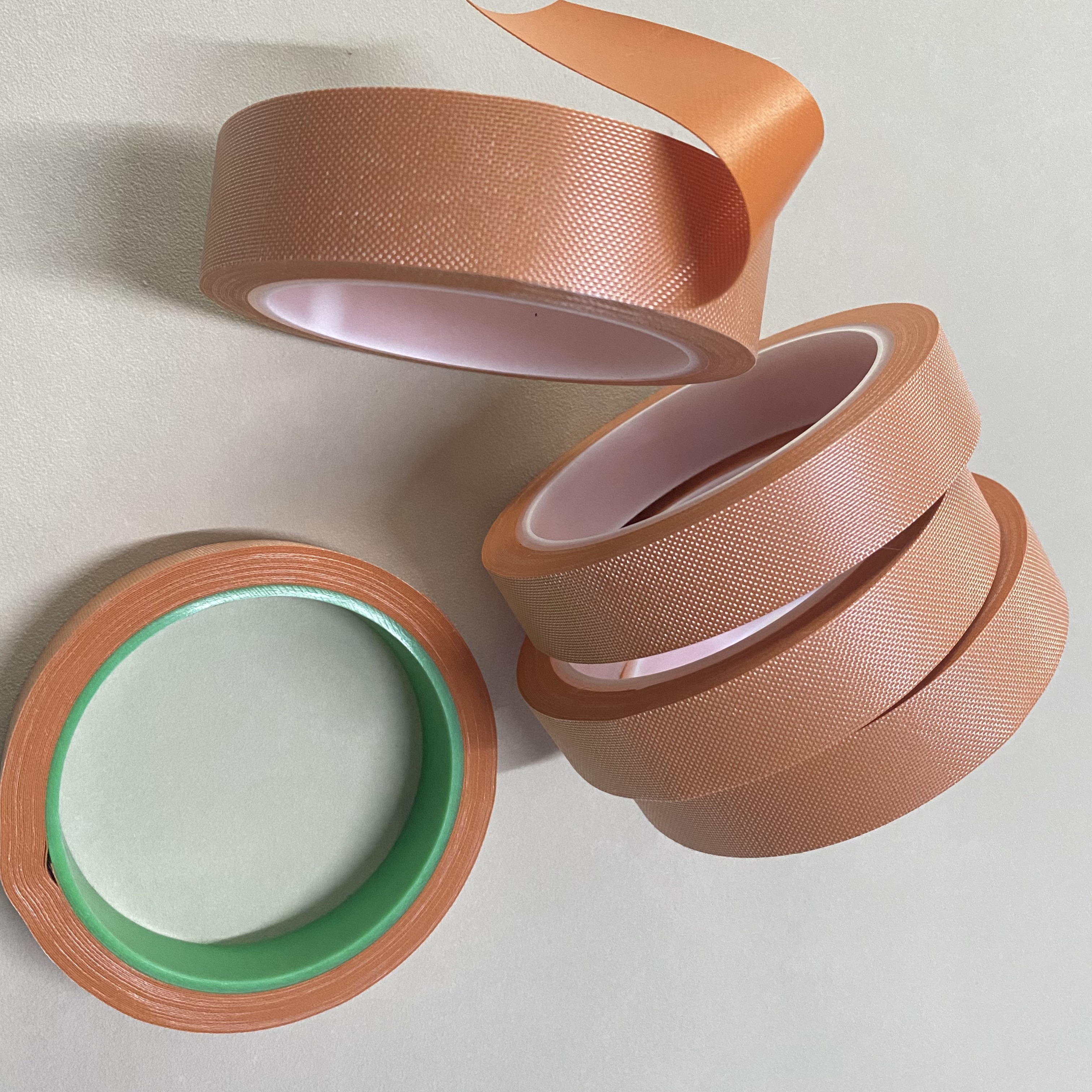 High Temperature Insulation Fire-resistant Silicone Tape Fireproof Fiberglass Tape for Wire And Cable