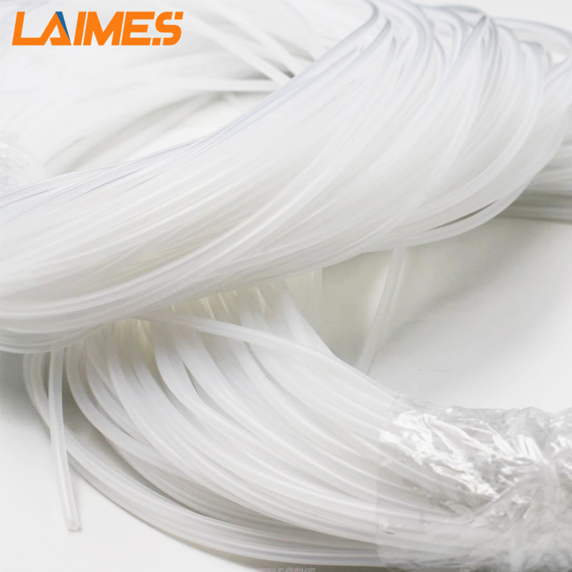 4 mm 6 mm Clear Silicone Extruder Tube 1.8 mm Custom Silicone Tube 10 mm 5 mm Silicone Tubing