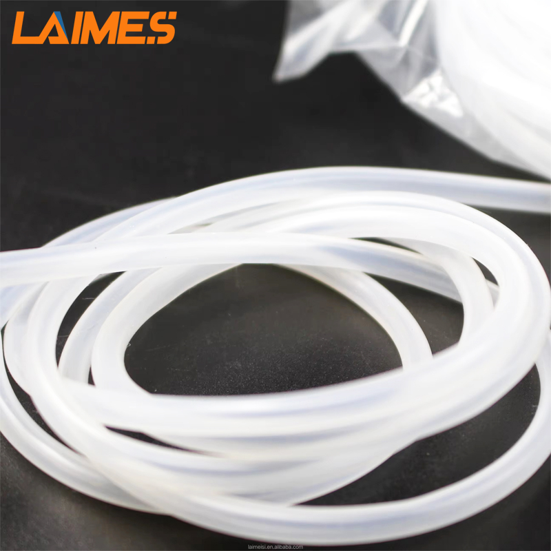 Custom Medication Administration Soft Elastic Silicone Pipe Flexible Medical Hose Infusion Syringe Tubing