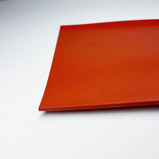 Ready To Ship Red Silicone Rubber Sheet 8×8 Inch Heat Resistant Silicone Sheet 1/8" for Equipment Protection