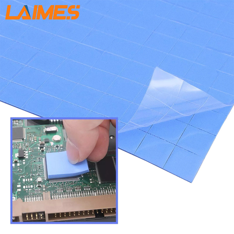 Wholesale Thermal Conductivity Insulation Thermal Pad 6w/mk 0.3-10mm Gpu Cpu Cooling Pad Heat Insulation Silicone Thermal Pad