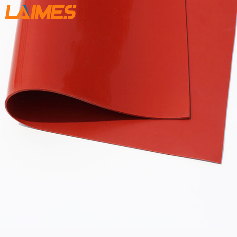 In Stock Red Silicone Sheet 8×8