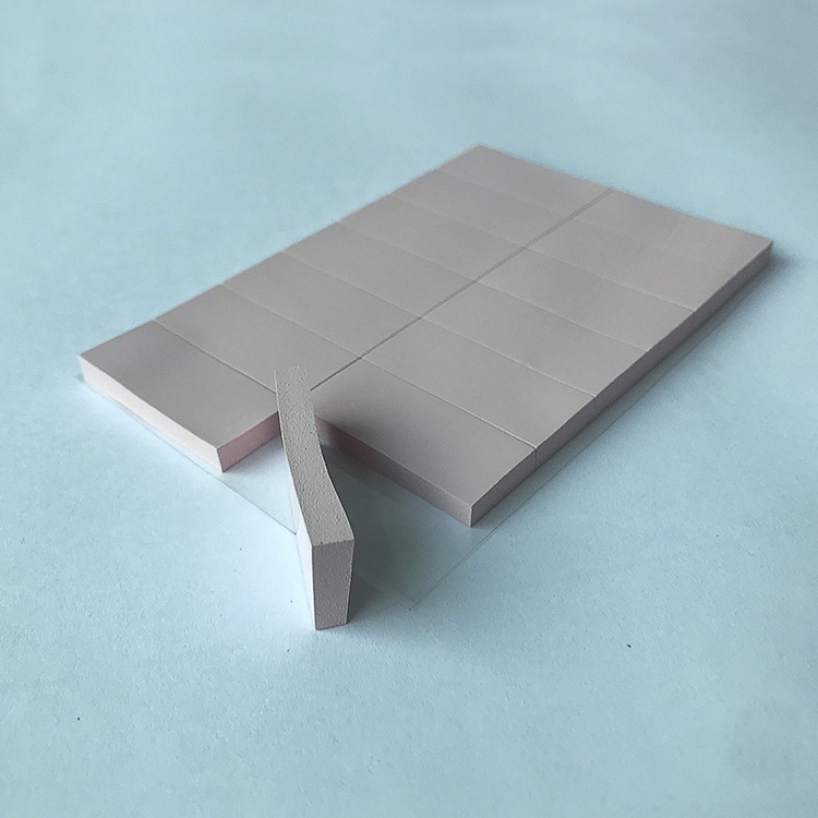 LMS Thermally Conductive Soft Silicone Rubber Pad Customized Shape