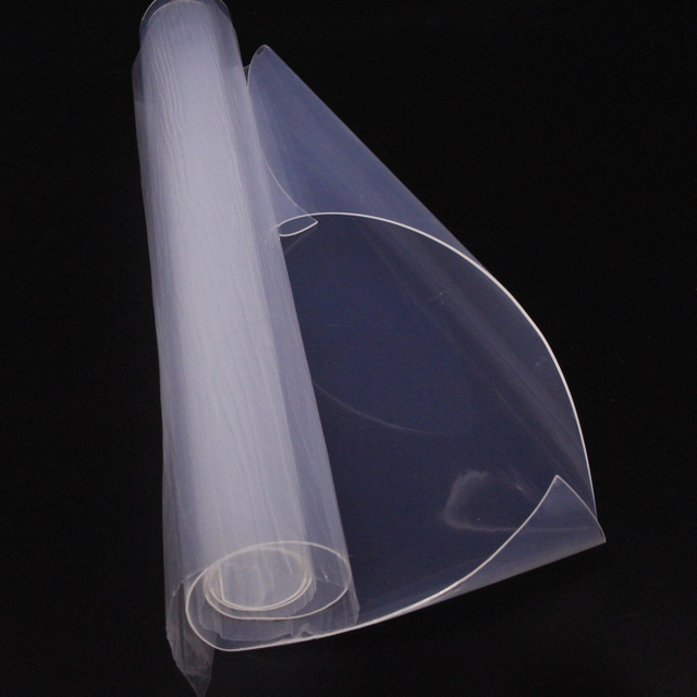 Non-toxic Transparent Silicone Rubber Sheet with adhesive