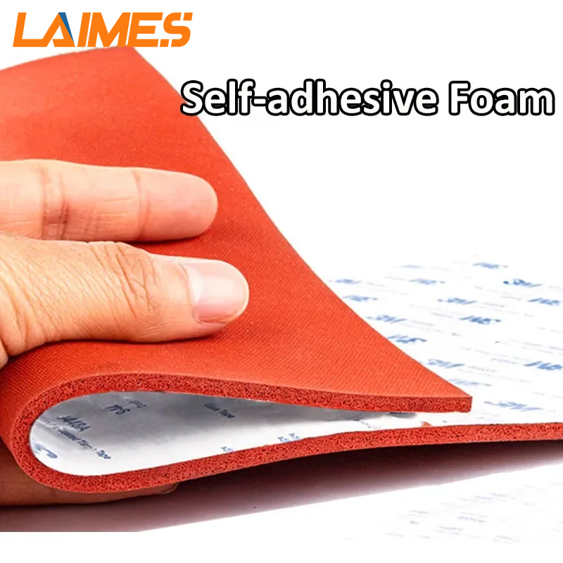 Custom Size High-temperature Flexible Flame Retardant Anti-slip Silicone Insulation Silicone Foam Sheet Moulding Seals