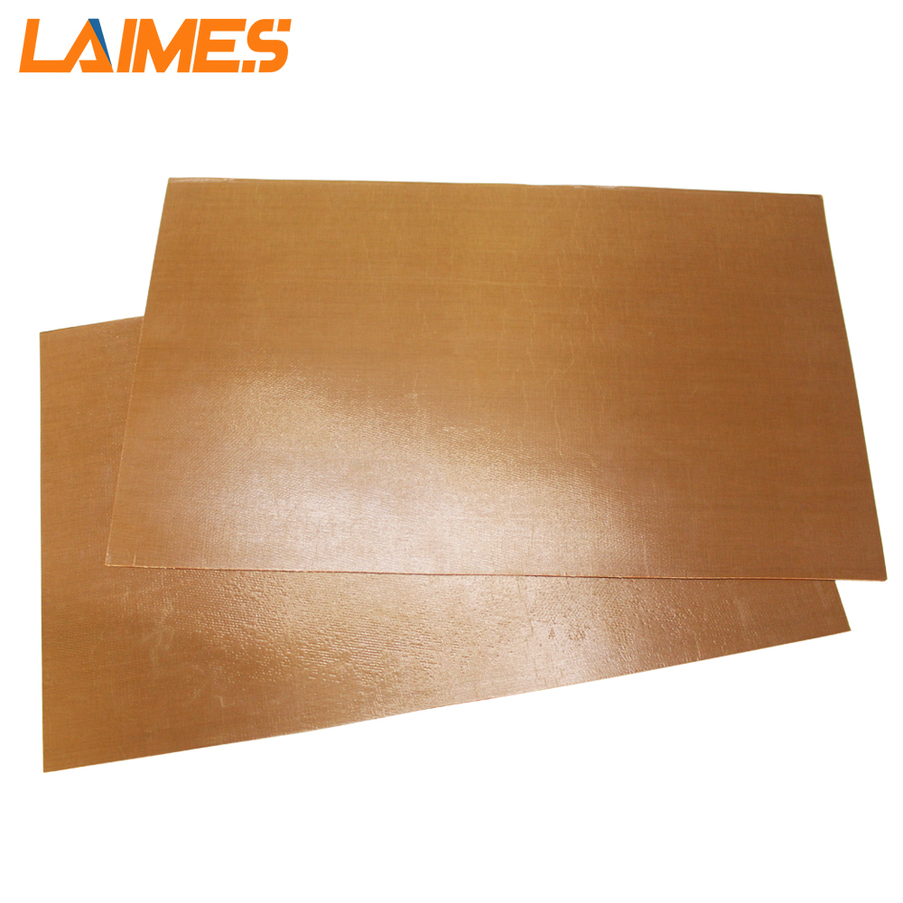 High Temperature Tafloning Mat Sheet PTFE Coated Silicone Fiberglass Fabric Heat Transfer Sheet