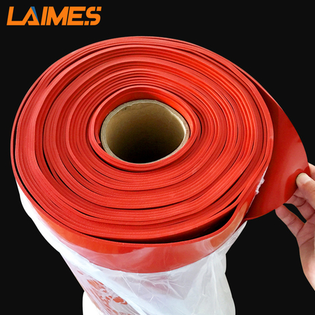 Fast Shipping Red Silicone Rubber Sheet 8×8 Inch Heat Resistant Silicone Sheet for Insulation and Cushioning