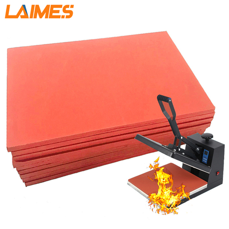 Silicone Heat Press Pad Mat Silicone Foam Pad For Heat Transfer Machine Press Replacement Pad