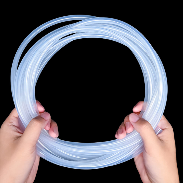 Safe for Food Contact + Wide Application Silicone Pipe High Tensile Strength Silicone Tubing For Dairy Production
