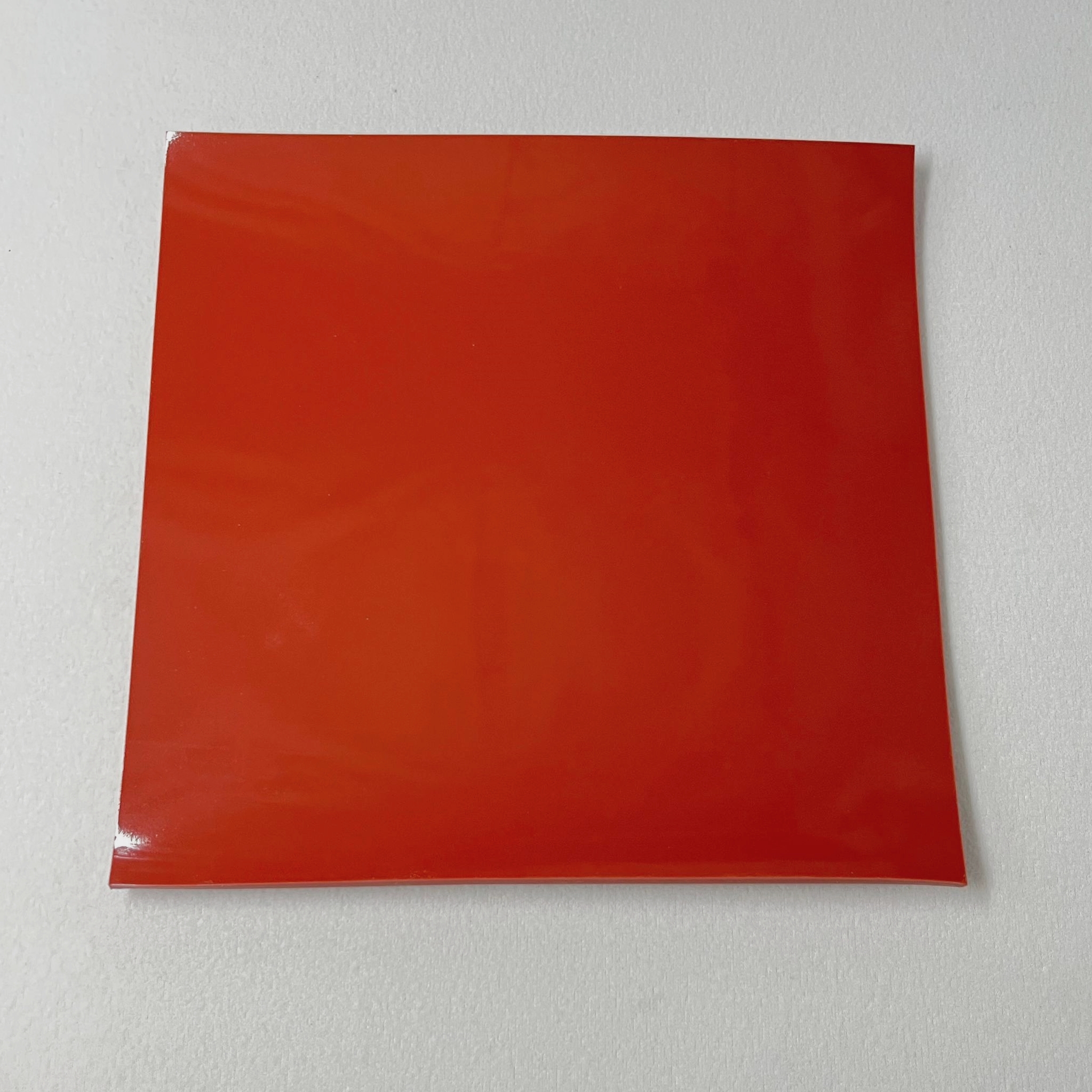 In Stock Red Silicone Rubber Sheet 8×8 Inch 1/8