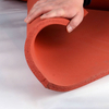 Red High Temp 1mm-8mm Heat Press Silicone Sponge Foam Sheet Plate