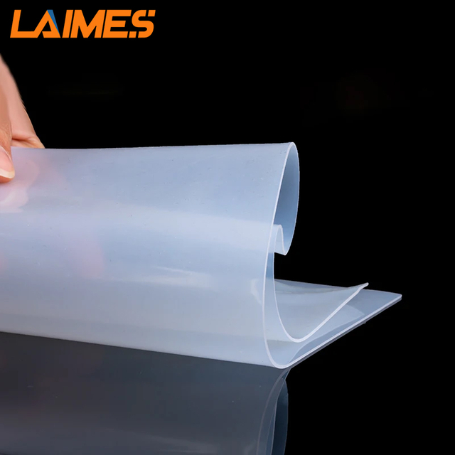 Factory Direct Sale White High Temperature Resistant Transparent Silicone Rubber Sheet Silica Gel Plate