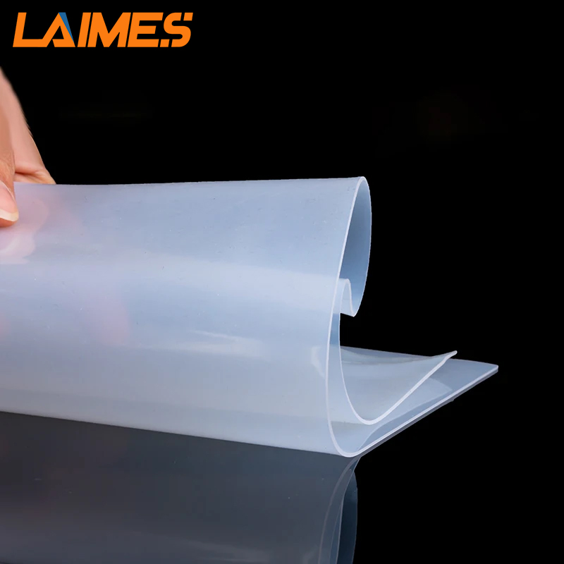 Factory Direct Sale White High Temperature Resistant Transparent Silicone Rubber Sheet Silica Gel Plate