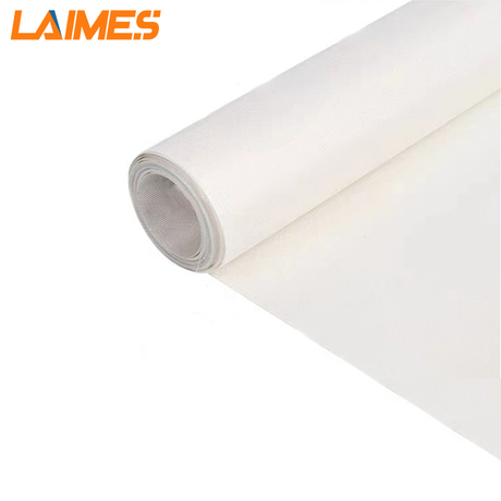 Heat Anti Fire Fireproof Silicone White Ptfe Fiberglass Cloth