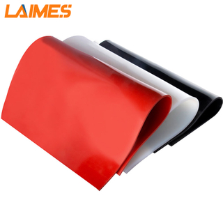 Top-Quality Silicone Rubber Sheet High Elasticity 12x12'' 1/8'' Red Silicone Mat for Cushioning Rubber Sheet