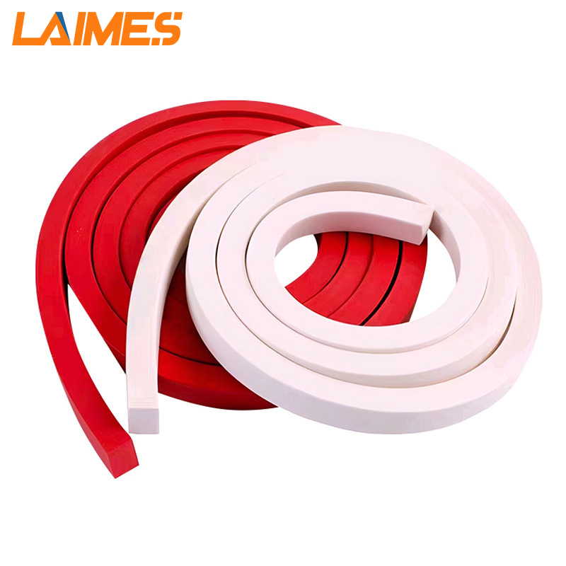 High Temperature Resistance Anti-slip Silicone Foam Strip Sponge Strip Door And Window Strip Acoustic Seal