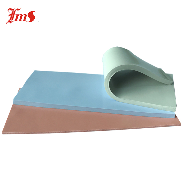 Cheap And Fine Thermally Conductivie Silicone Rubber Pad Custom Shape 