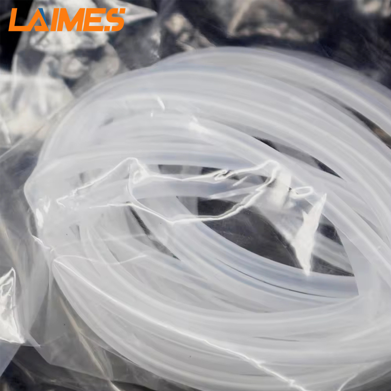 4 mm 6 mm Clear Silicone Extruder Tube 1.8 mm Custom Silicone Tube 10 mm 5 mm Silicone Tubing