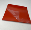 Premium Silicone Rubber Sheet Heat-Resistant 12x12'' 1/8'' Red Silicone Pad for Industrial Use Rubber Material