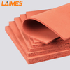 Customized Silicone Sponge Sheet ​Die Cut Foam Sheet Texture Closed Cell Red Silicone Foam Sheet