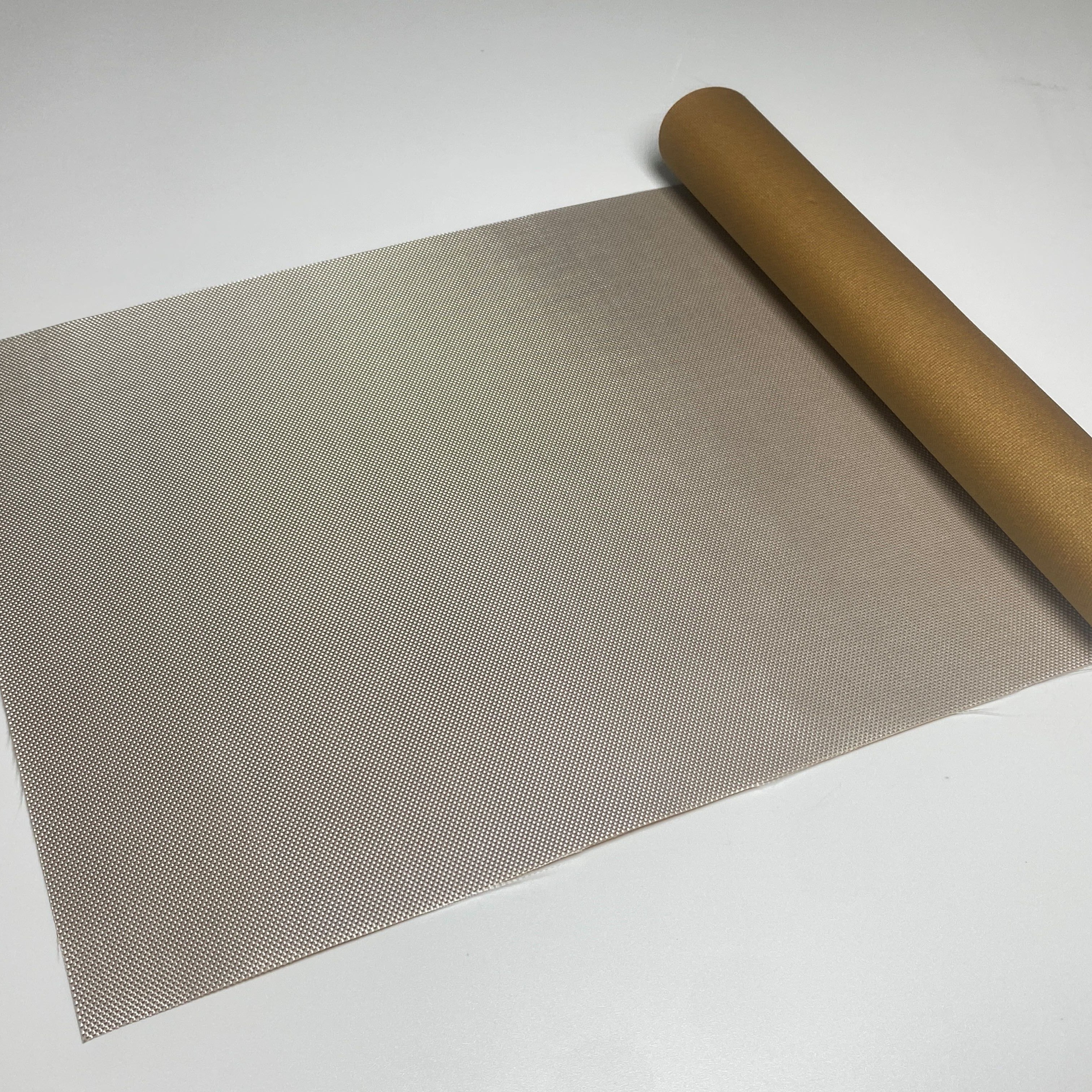 Thermal Insulation Vermiculite Coated Fiberglass Cloth Fireproof Welding Protection Fabric
