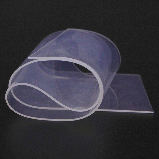 High Resolution And Super Transparent Silicone Rubber Sheet Support Customized