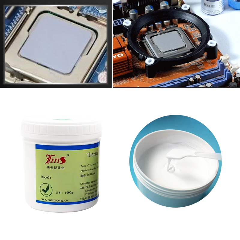 Hot Selling Grey Thermal Silicone Grease Thermally Paste Compound For Cpu Syringe Paste Low Volume Thermal Paste