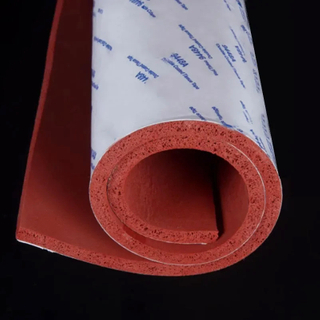 Wholesale Flexible Silicone Foam Durable Sheet 6mm For Vibration Isolation Silicone Strip 