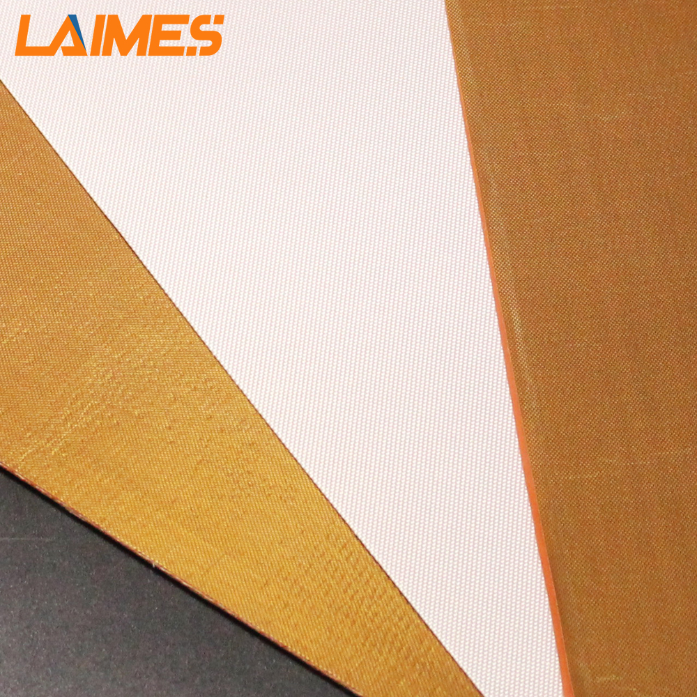 High Temperature Tafloning Mat Sheet PTFE Coated Silicone Fiberglass Fabric Heat Transfer Sheet