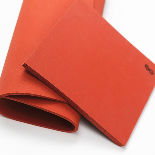 Customized LMS Flexible Insulation Silicone Rubber Foam Sheet