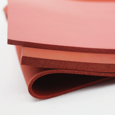 Anti-collision Buffer Silicone Rubber Foam Sheet Support Customized Shape