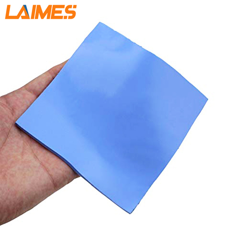 High quality 100mm*100mm GPU CPU Heatsink Cooling Conductive Silicone Pad Thermal Pad for Memeory Electronic Chip Small Heatsink