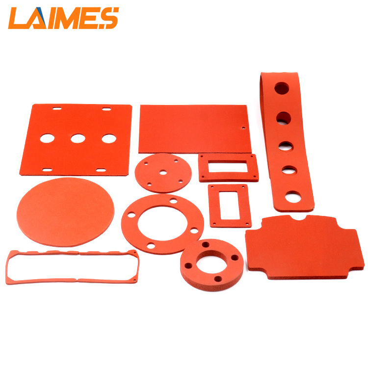 High Temperature Custom Die Cut Foam Pad Sealing Gasket Punch Silicone Foam Sheet