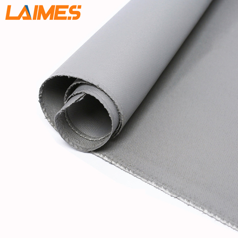 Heat Treatment E Glass Silicone Coating Fire Cloth Wo Side Silicone Rubber Coated Fiberglass Fabric Cloth