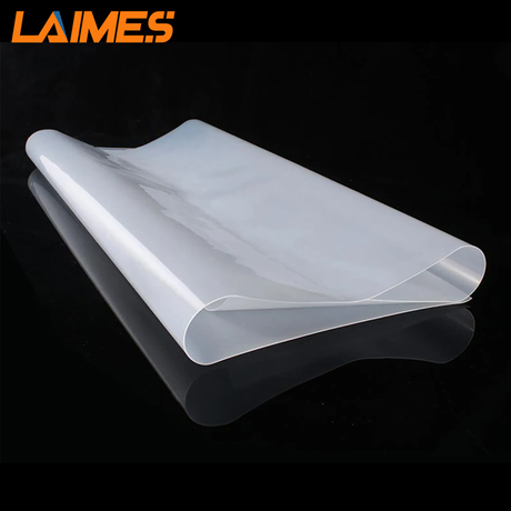 Custom White 0.2mm 0.3mm 0.4mm 0.5mm Thickness 1m Width Heat Resistance Transparent Silicone Rubber Sheet